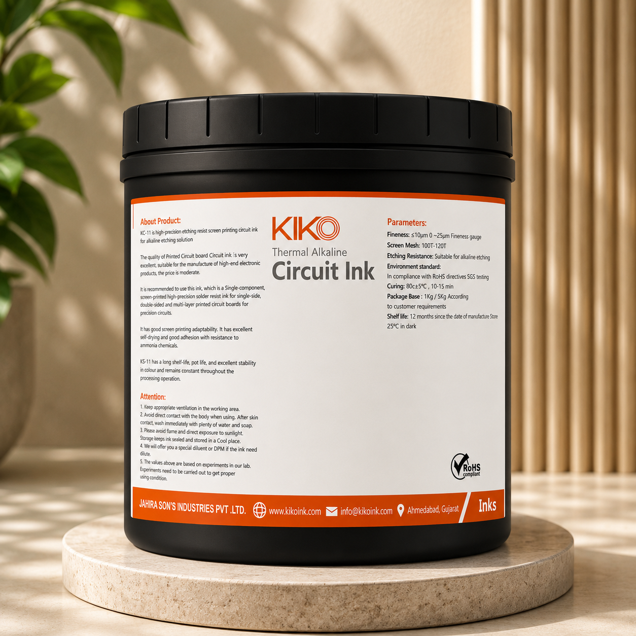 Circuit Ink - PCB manufacturing ink by KIKO